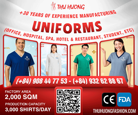 THU HUONG EMBROIDERY GARMENT DESIGN PRODUCTION TRADING COMPANY LIMITED